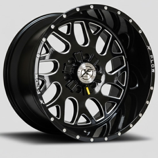 20X12 6X139,7 ET -44 CB 110 BLACK MILLED WINDOW