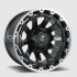 17X9 6X139,7 ET 10 CB 110 MATT BLACK-LIP DIAMOND