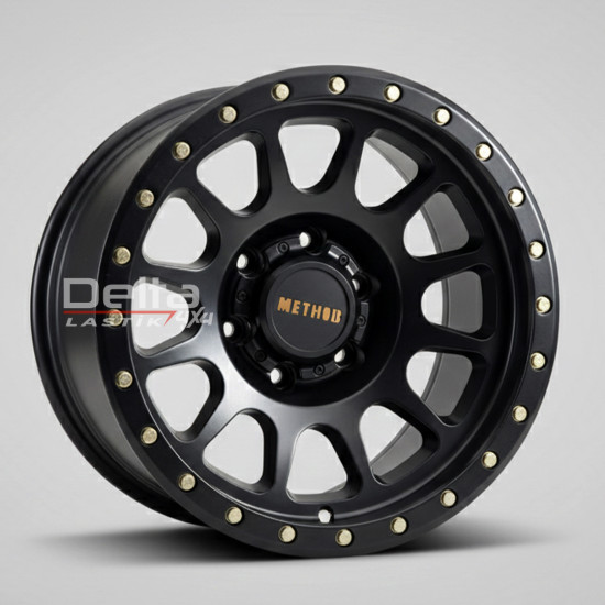 17X9 6X139,7 ET -12 CB 106 MATT BLACK