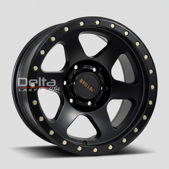 17X9 6X139,7 ET -12 CB 106 MATT BLACK