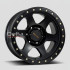 17X9 6X139,7 ET -12 CB 106 MATT BLACK
