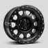 17X9 6X139,7 ET -12 CB 106 MATT BLACK