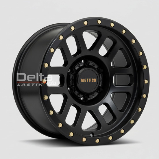 17X9 6X139,7 ET -12 CB 106 MATT BLACK