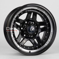 15X10 6X139,7 ET -44 CB 110 MB BLACK LIP MACHINED