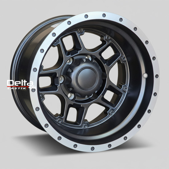 16X10 6X139,7 ET -50 CB 110 MATT BLACK L/D