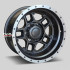 16X10 6X139,7 ET -50 CB 110 MATT BLACK L/D