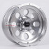 16X10 6X139 ET -44 CB 110 SILVER MACHINED