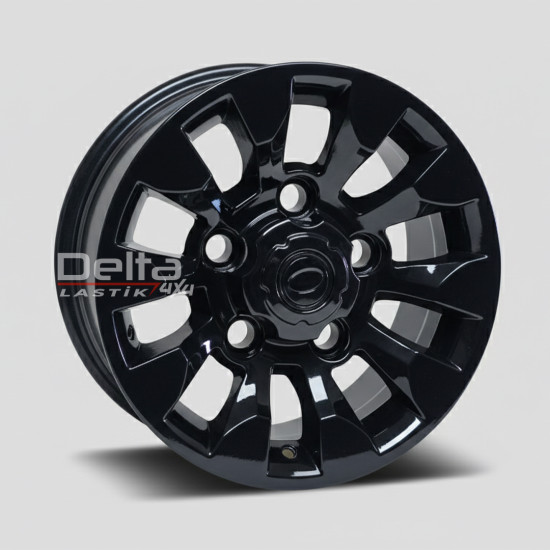 16X7 5X165 ET 20 CB 113,2 GLOSSY BLACK
