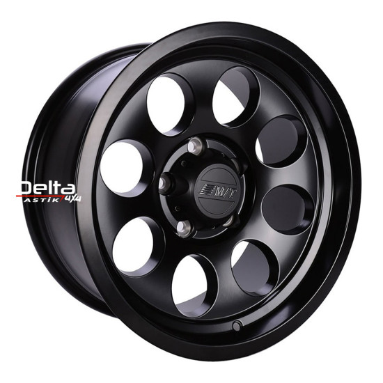 16X8 5X127 ET -25 CB 71,6 MATT BLACK