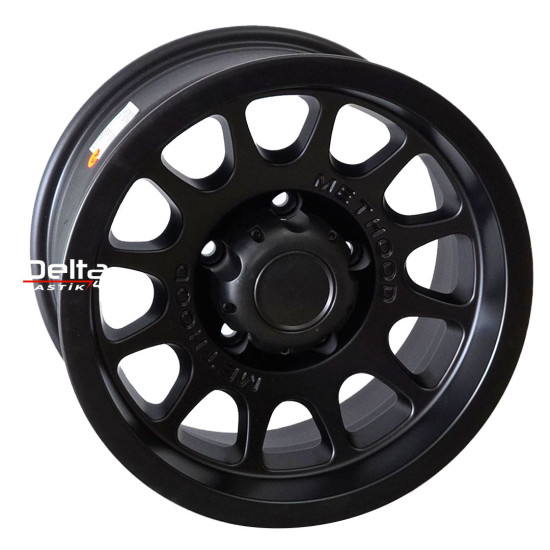 16X8 5X127 ET -25 CB 71,6 MATT BLACK