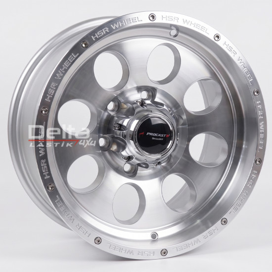 16X8 6X139 ET 0 CB 110 SILVER MACHINED