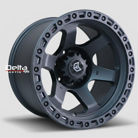 17X11 6X139,7 ET -45 CB 110 MATT BLACK