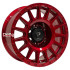 17X8 6X139,7 ET -15 CB 110 RED+BLACK CAP