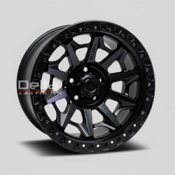 17X9 5X120 ET0 CB 65,1 MATT BLACK
