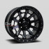 17X9 5X120 ET0 CB 65,1 MATT BLACK