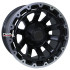17X9 6X139,7 ET 10 CB 110 MATT BLACK-LIP DIAMOND
