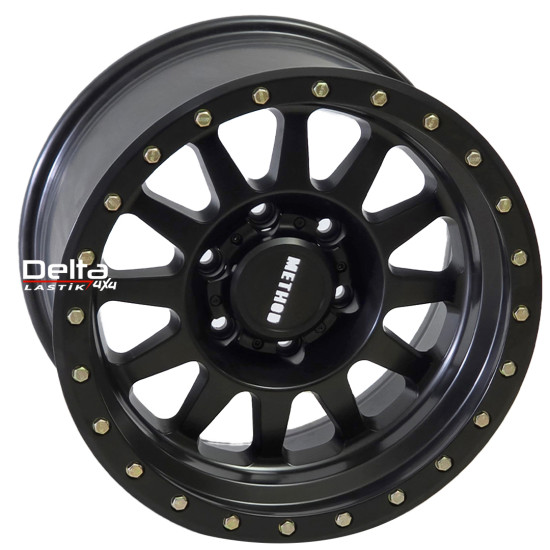 17X9 6X139,7 ET -12 CB 106 MATT BLACK