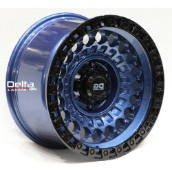17X9 6X139,7 ET -12 CB 110 BLUE BLACK LIP