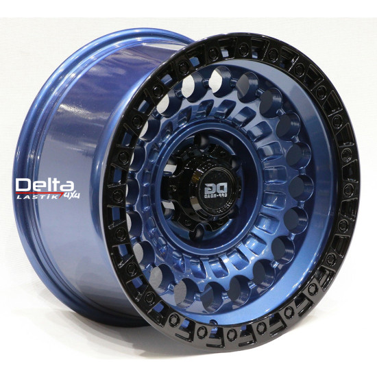 17X9 6X139,7 ET -12 CB 110 BLUE BLACK LIP