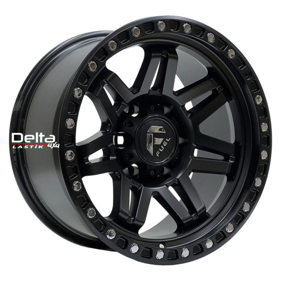 17X9 6X139,7 ET -12 CB 110 MATT BLACK