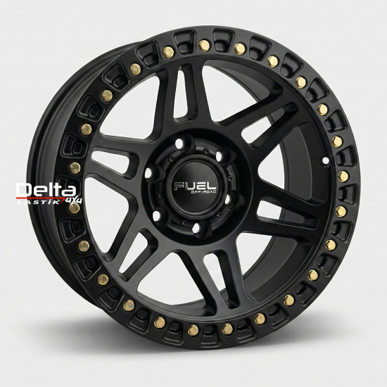17X9 6X139,7 ET -12 CB 110 MATT BLACK