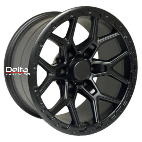 17X9 6X139,7 ET-12 CB 110 MATT BLACK