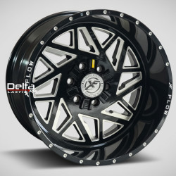 20X12 6X139,7 ET -44 CB 110 BLACK MILLED WINDOW