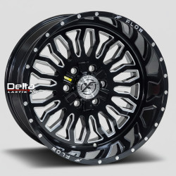 20X12 6X139,7 ET -44 CB 110 BLACK MILLED WINDOW