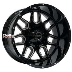 20X12 6X139,7 ET -51 CB 110 BLACK MILLING