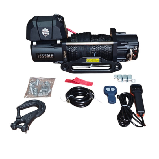 SENTETIK HALAT 13500 LB PRO 12V