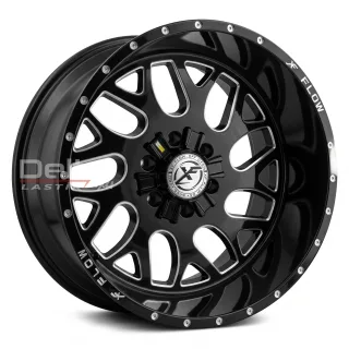 20X12 6X139,7 ET -44 CB 110 BLACK MILLED WINDOW
