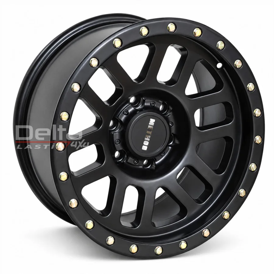 17X9 6X139,7 ET -12 CB 106 MATT BLACK