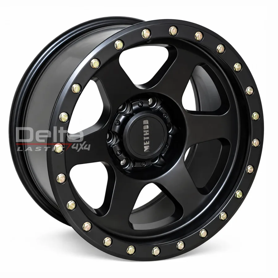 17X9 6X139,7 ET -12 CB 106 MATT BLACK
