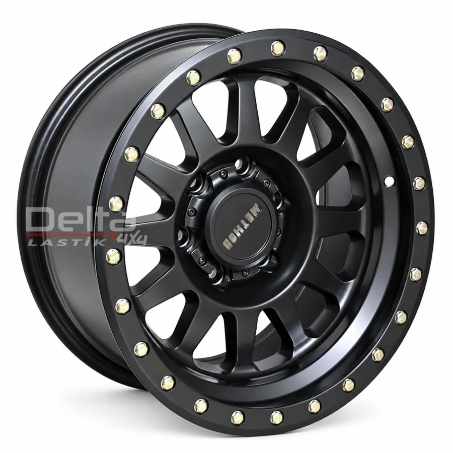 17X9 6X139,7 ET -12 CB 106 MATT BLACK