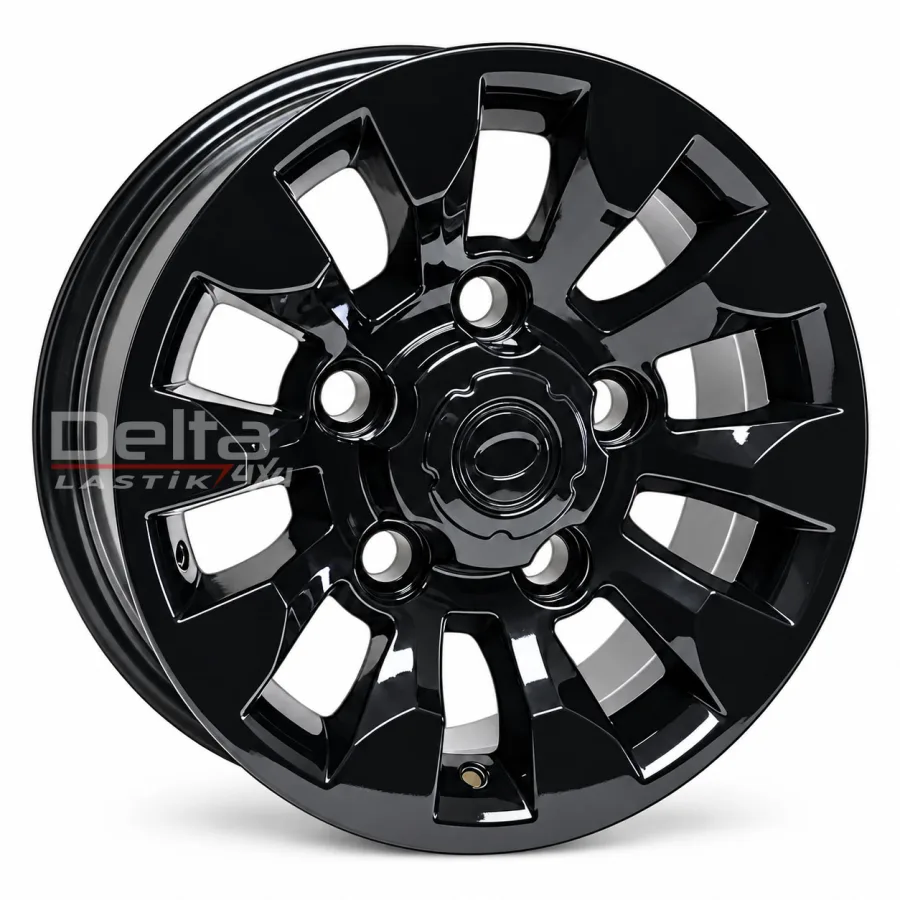 16X7 5X165 ET 20 CB 113,2 GLOSSY BLACK